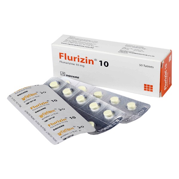 FLURIZIN 10mg Tab.